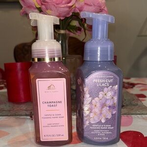 B&BW Champagne Toast and Fresh Cut Lilacs Foaming Hand Soaps